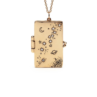Stardust Book Locket