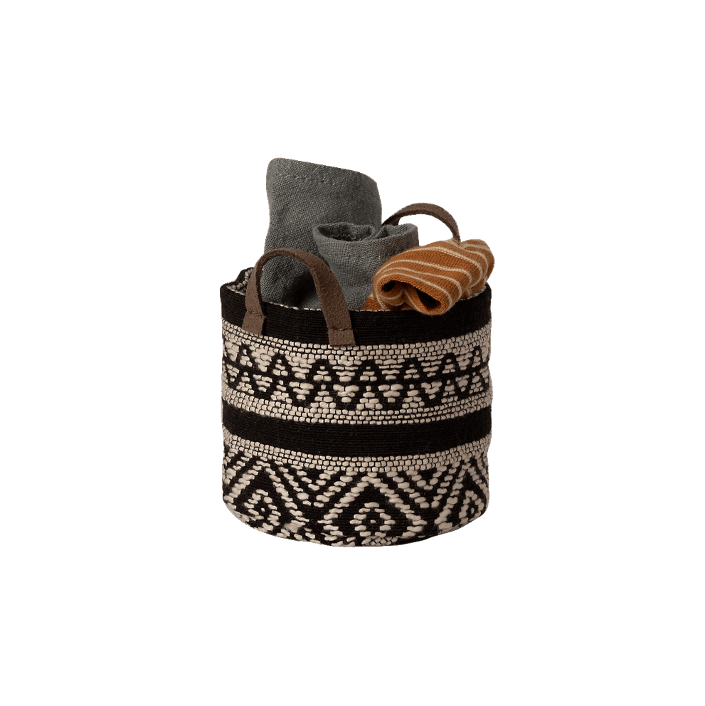 Miniature Geometric Basket - Tall