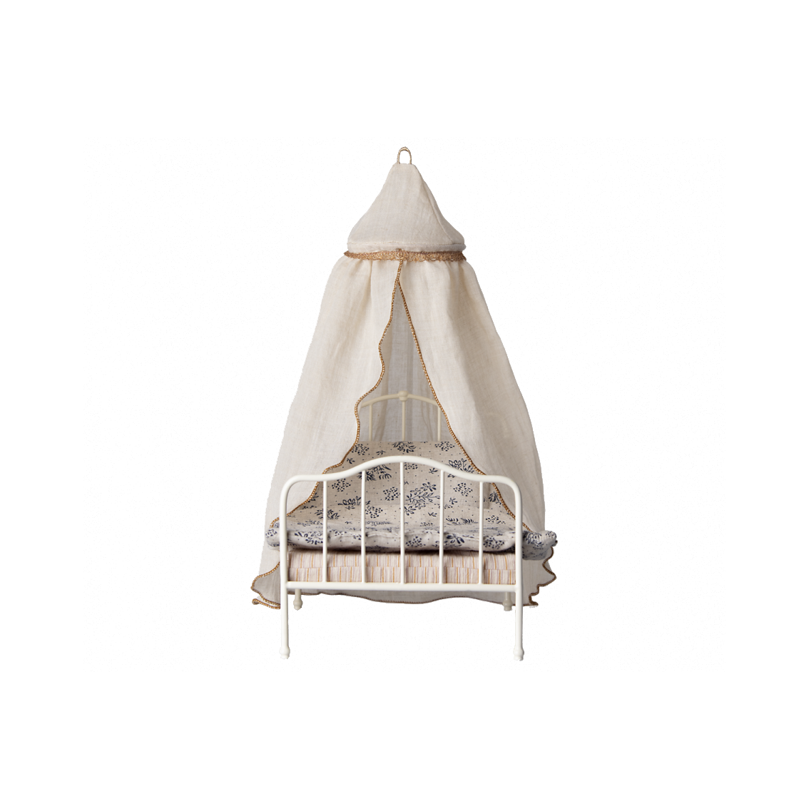 Miniature Cream Bed Canopy