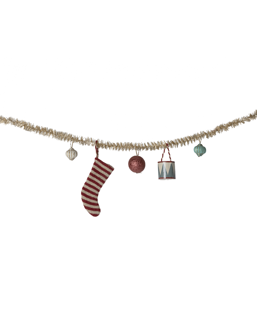 Small Christmas Garland - Gold