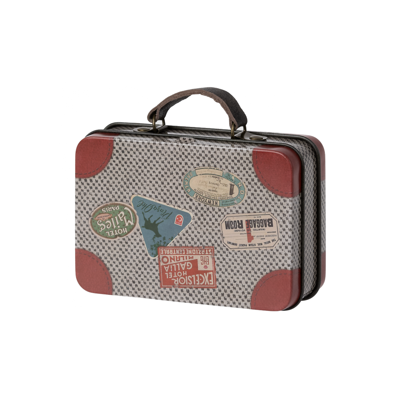 Metal Suitcase - Grey Well-Travelled