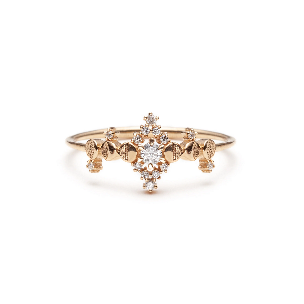Diamond Cosmic Witch Ring
