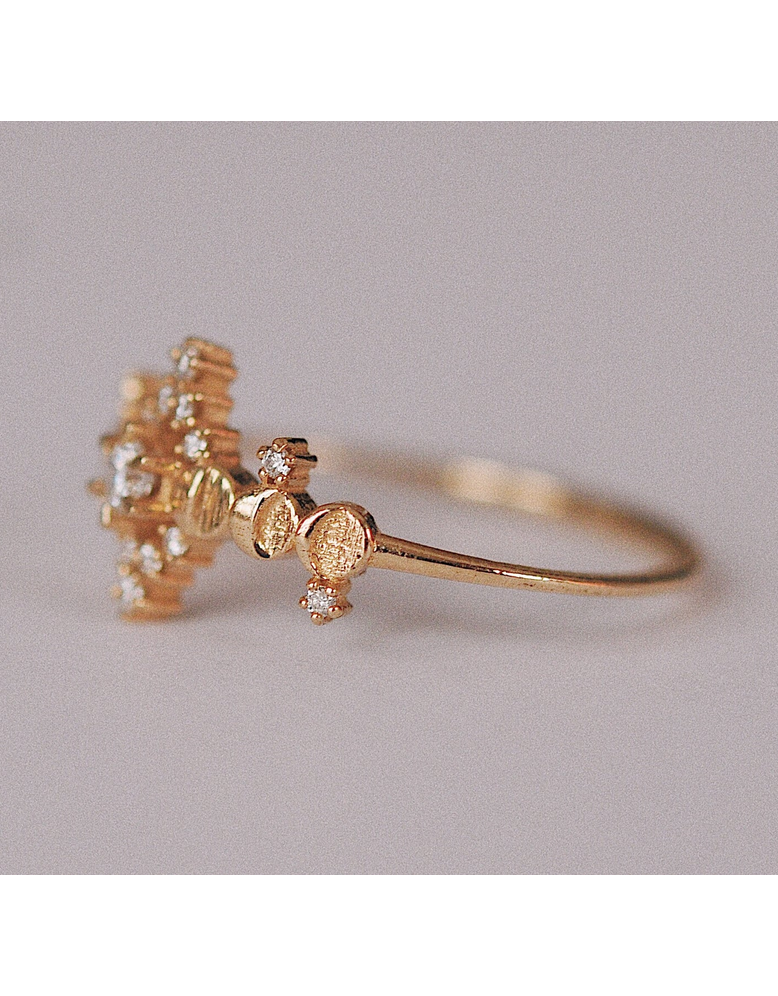 Diamond Cosmic Witch Ring