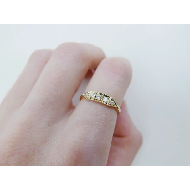 Ms. Goodbar Diamond Ring