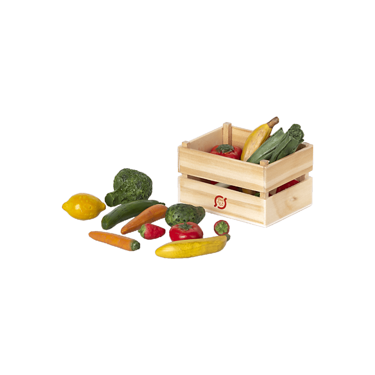 Miniature Veggie + Fruit Crate