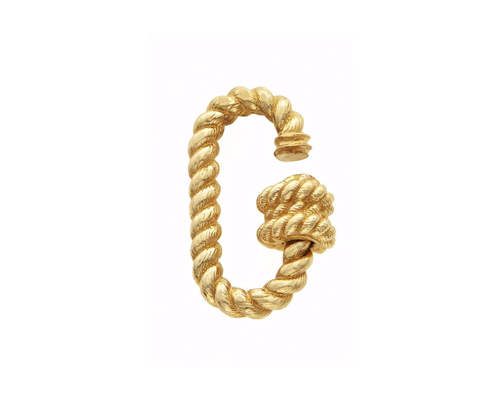 Twisted Lock - Yellow Gold