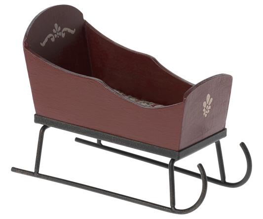 Mouse Sleigh - Red