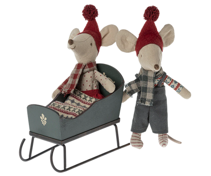 Mouse Sleigh - Green