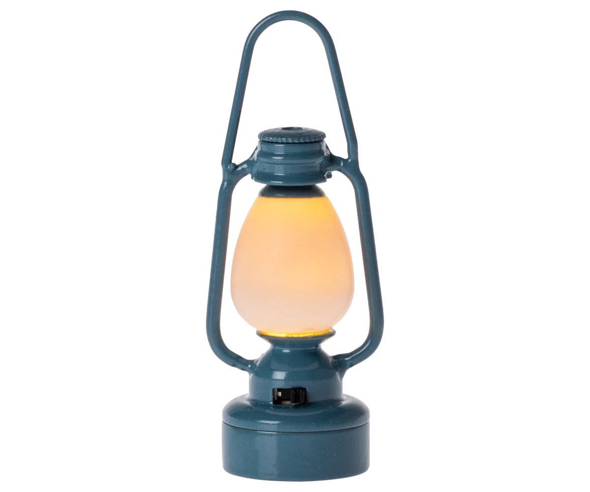 Miniature Vintage Lantern - Blue