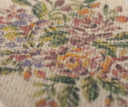 Medium Mouse Rug - Flowers