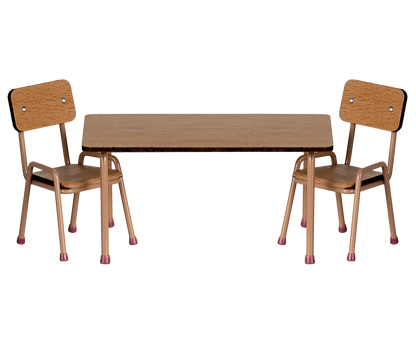 Mouse Table and Chair Set - Dark Powder
