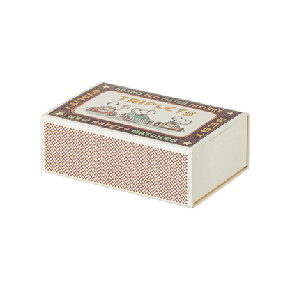 Baby Mouse Triplets in Matchbox