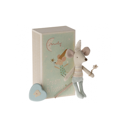 Little Brother Tooth Fairy Mouse in Matchbox