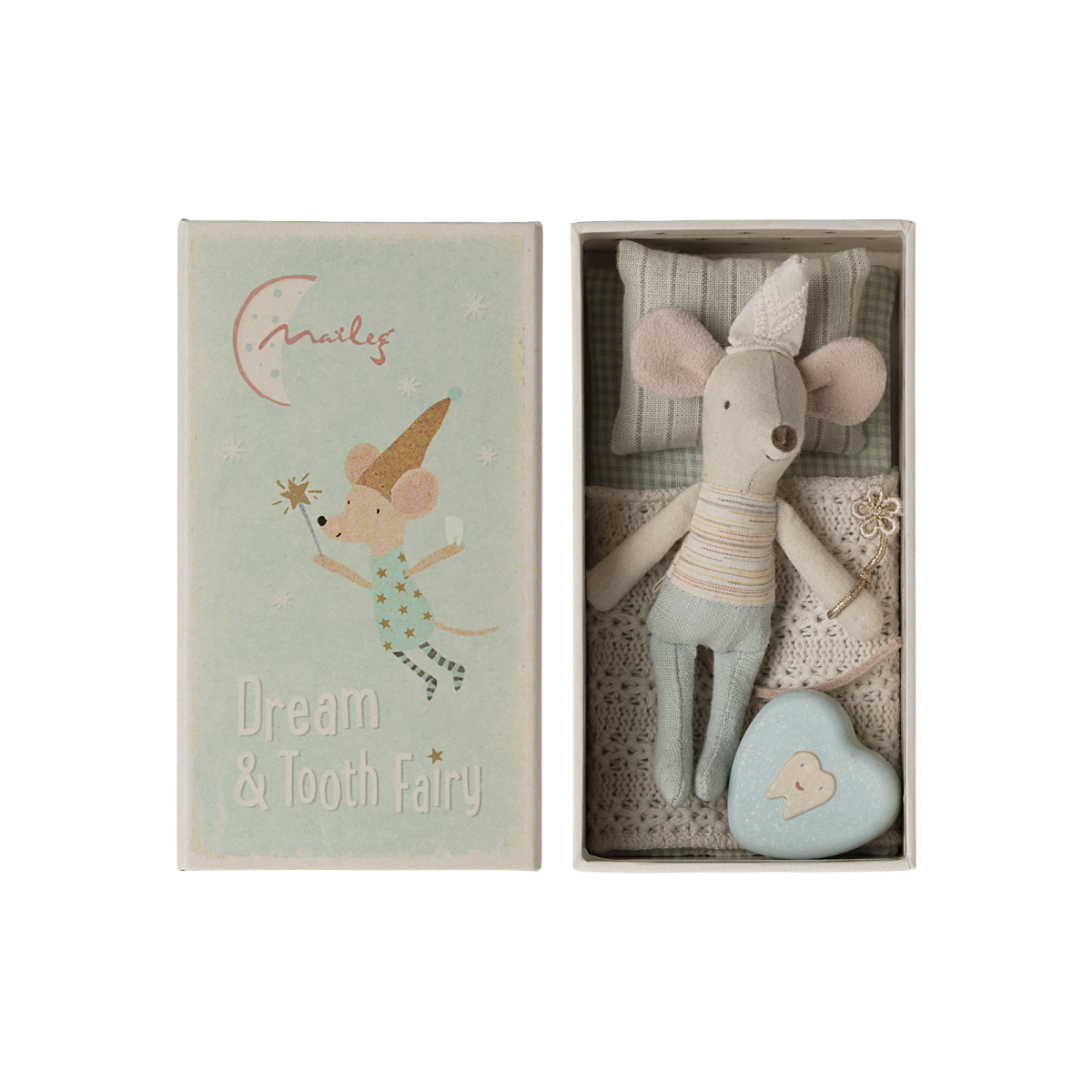 Little Brother Tooth Fairy Mouse in Matchbox