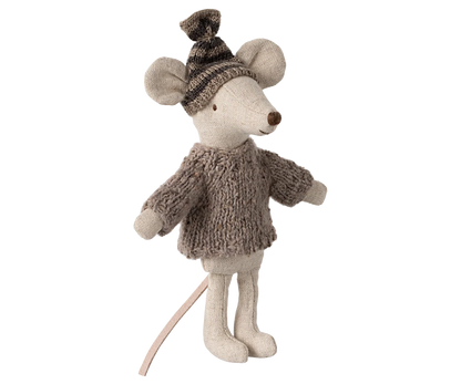 Big Brother Mouse Knitter Sweater + Hat