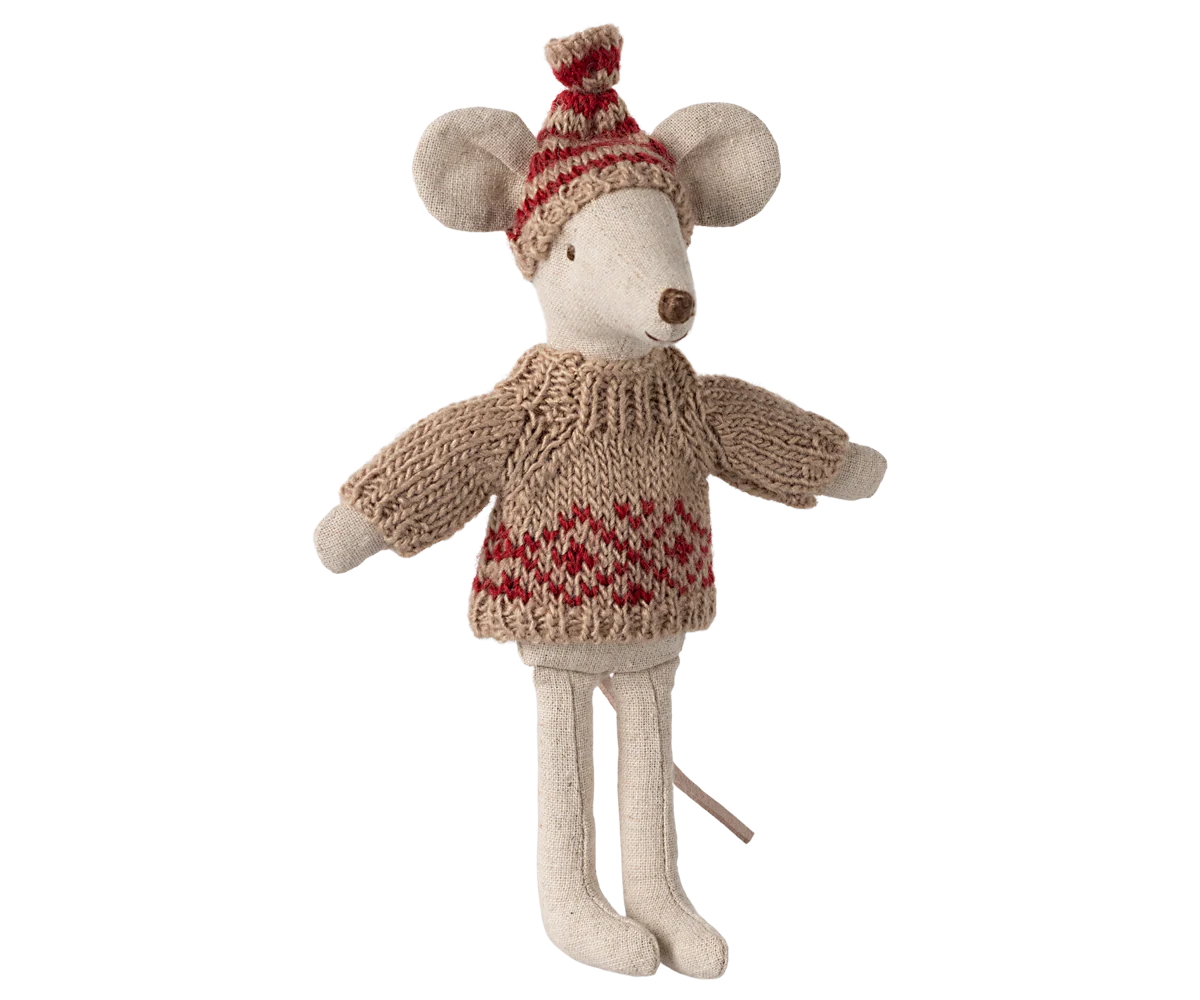 Mum Mouse Knitted Sweater + Hat