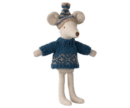 Dad Mouse Knitted Sweater + Hat