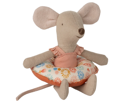 Beach Little Sister Mouse with Float - Flower