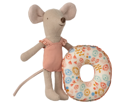 Beach Little Sister Mouse with Float - Flower