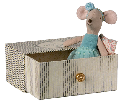 Dance Little Sister Mouse with Daybed - Teal