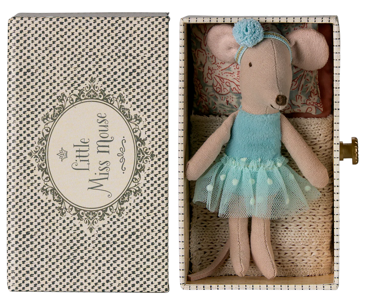 Dance Little Sister Mouse with Daybed - Teal