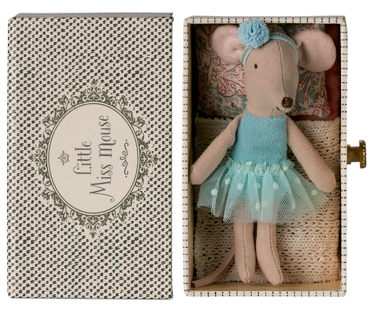 Dance Little Sister Mouse with Daybed - Teal