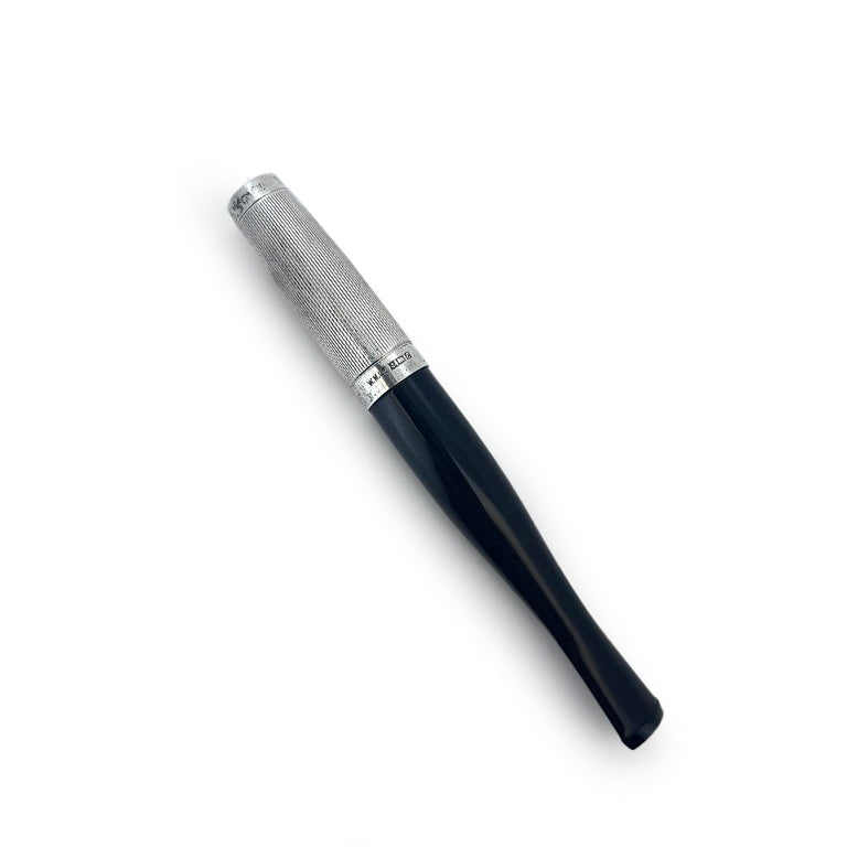 Antique Art Deco Bakelite + Sterling Silver Cigarette Holder