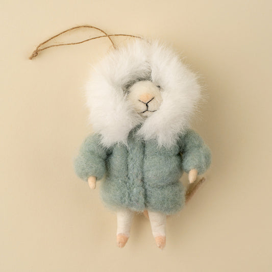 Parka Paulette Mouse Ornament