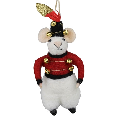 Soldier Mouse Ornament