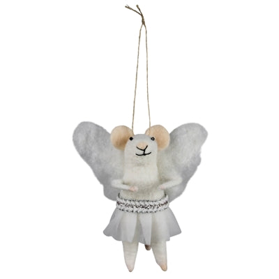 Angel Mouse Ornament