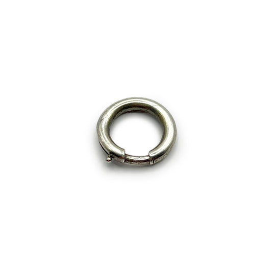 Vintage Medium Bolt Ring Connector - Sterling Silver