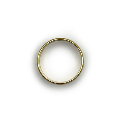 Vintage 9ct Yellow Gold Palm Band - Size 6.25