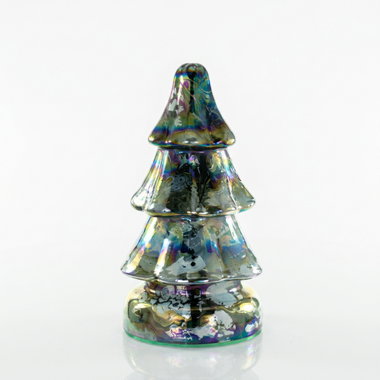 IRIDESCENT GREEN TREE - SMALL