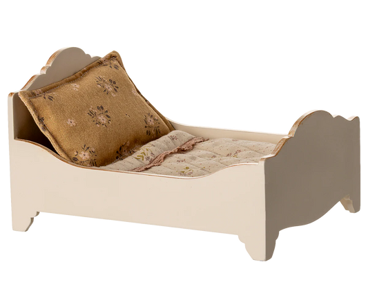 Pre-Order: Late December - Wooden Mouse Bed - Off White