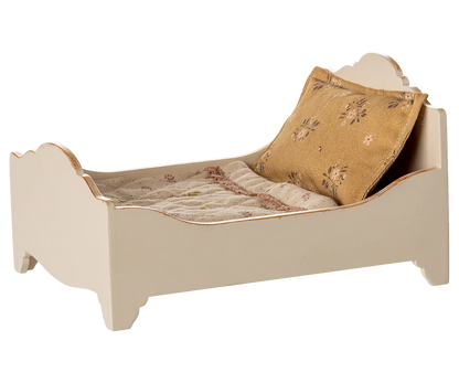 Pre-Order: Late December - Wooden Mouse Bed - Off White