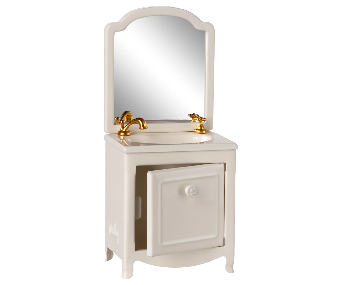Mouse Sink Dresser - Off White