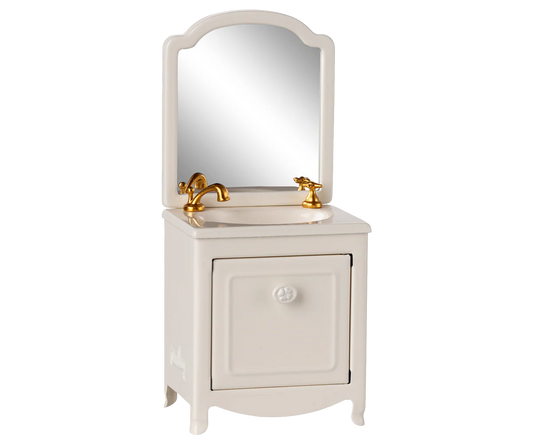 Mouse Sink Dresser - Off White