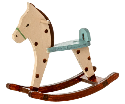 Mouse Rocking Horse - Spotted