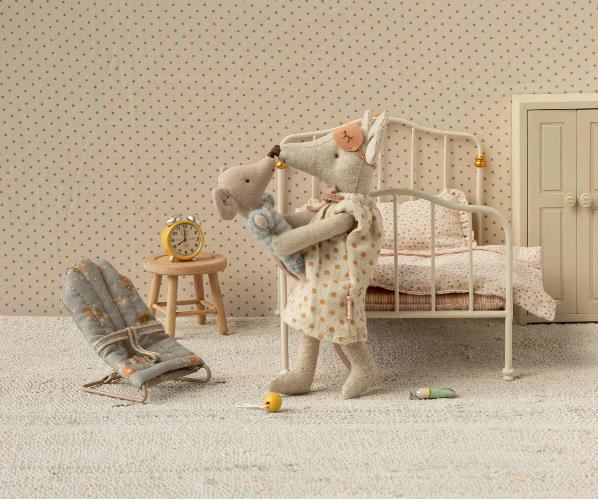 Mum Mouse Nightgown - Light Grey
