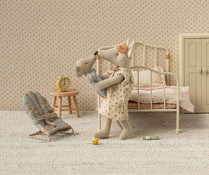 Mum Mouse Nightgown - Light Grey
