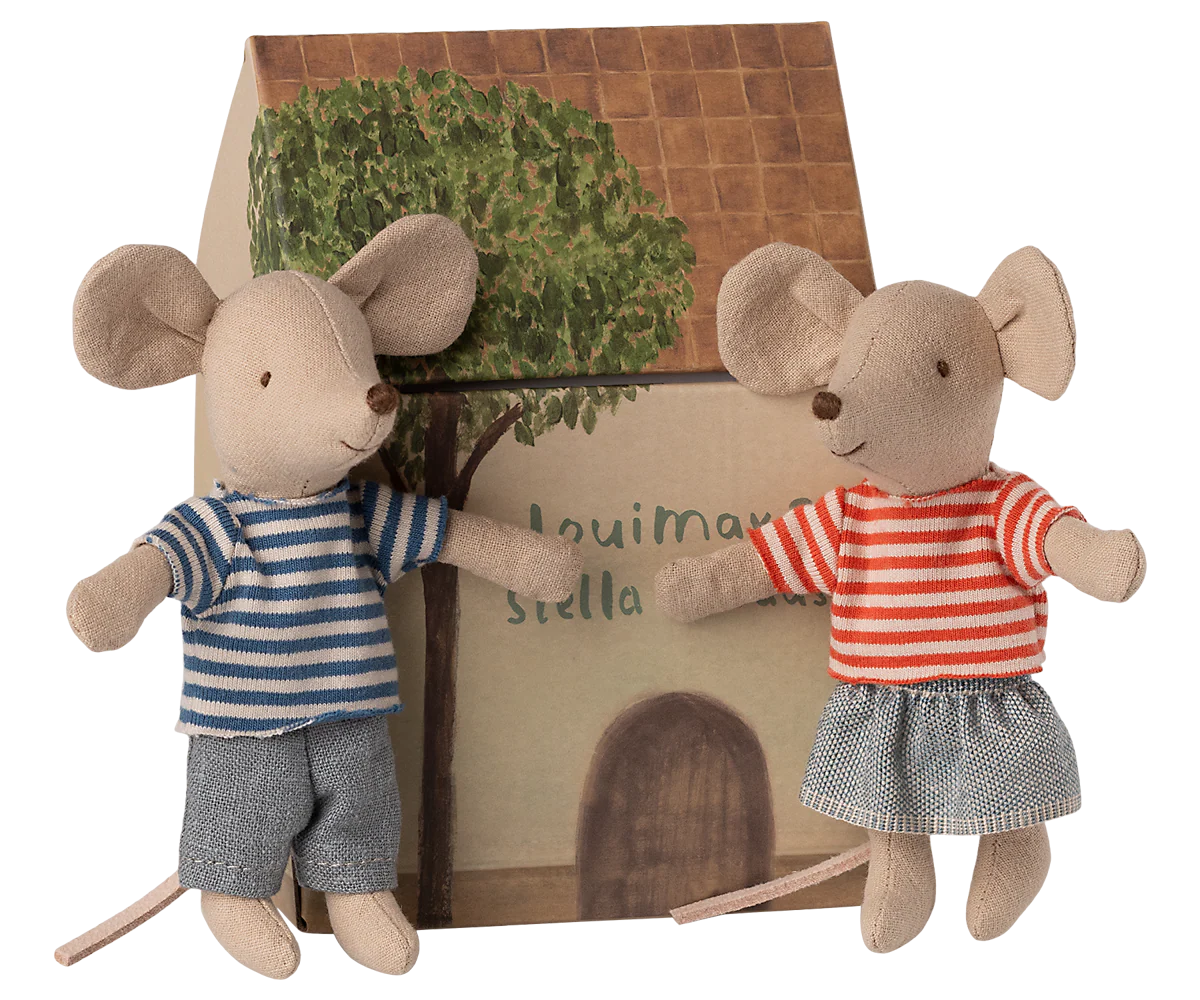 Pre-Order: Late November - LouiMax + Stella Little Brother + Sister Mice