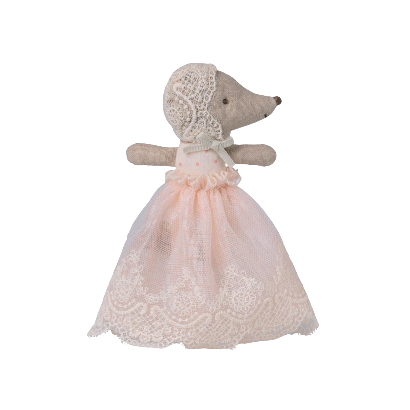Baby Mouse in Gown - Powder
