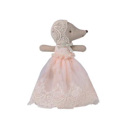 Baby Mouse in Gown - Powder