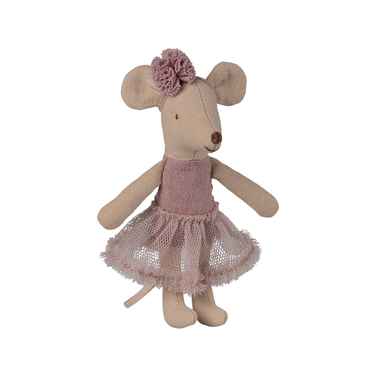Little Sister Ballerina Mouse - Heather