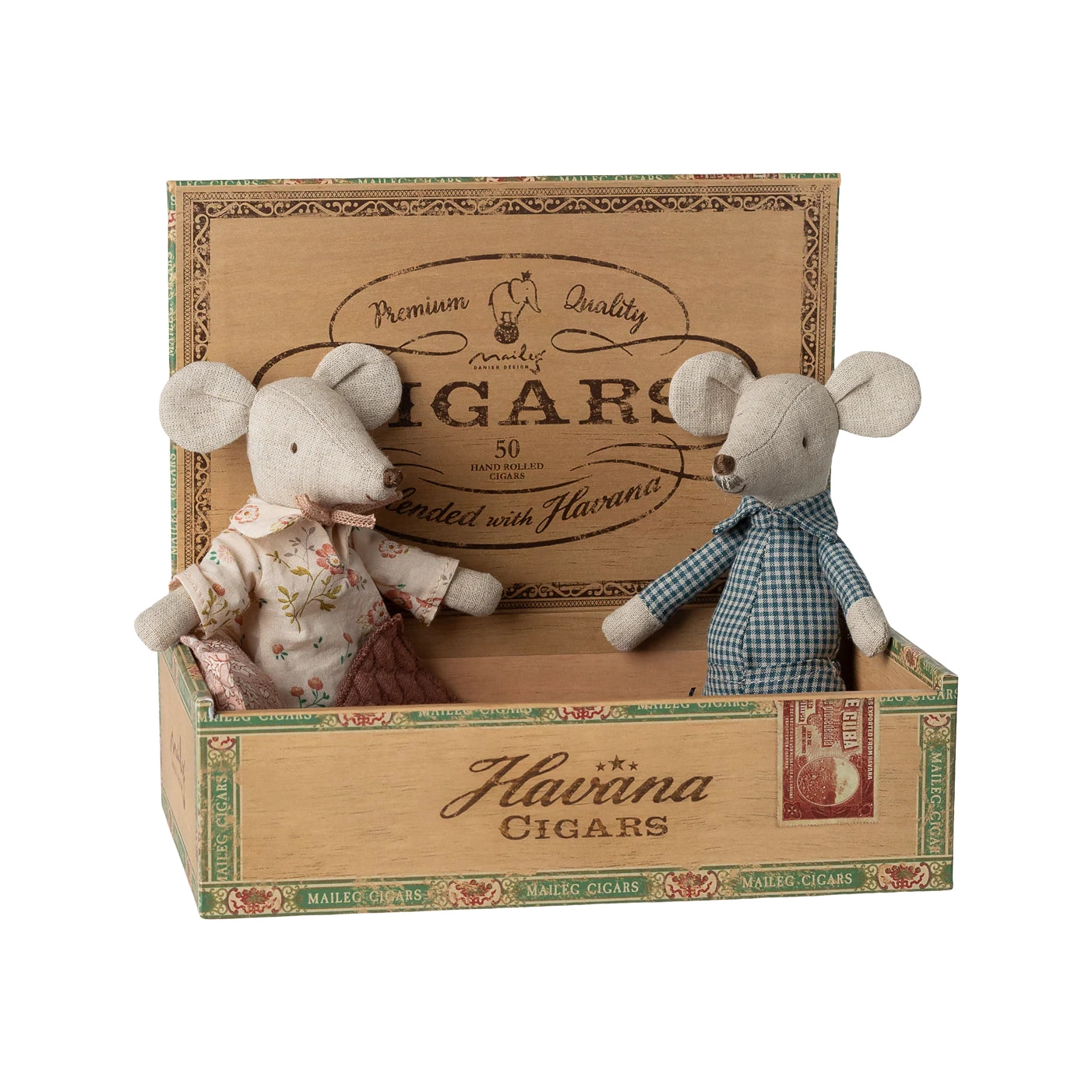 Pre-Order Grandparent Mice in Cigarbox