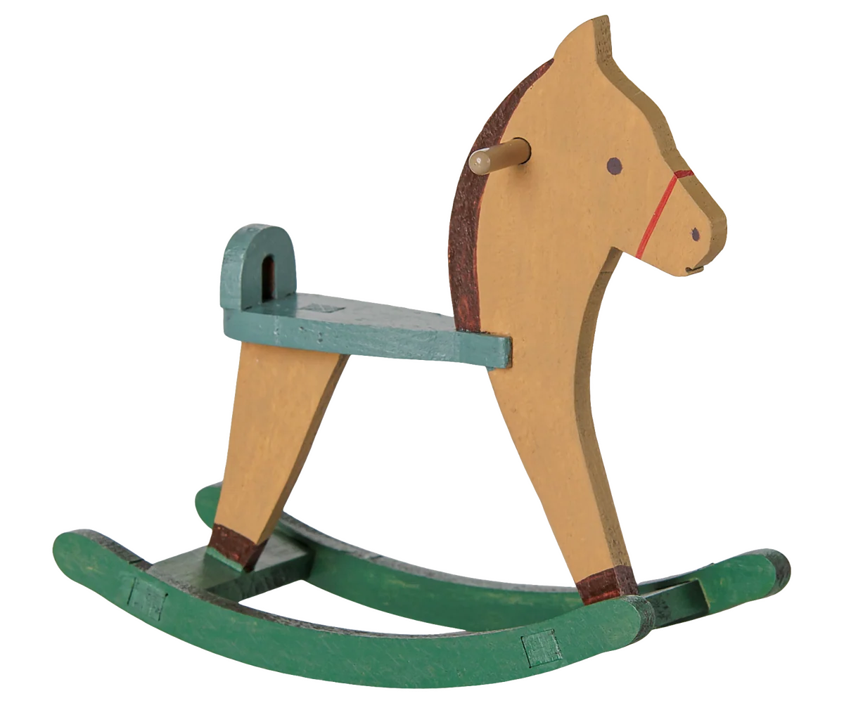 Mouse Rocking Horse - Light Brown