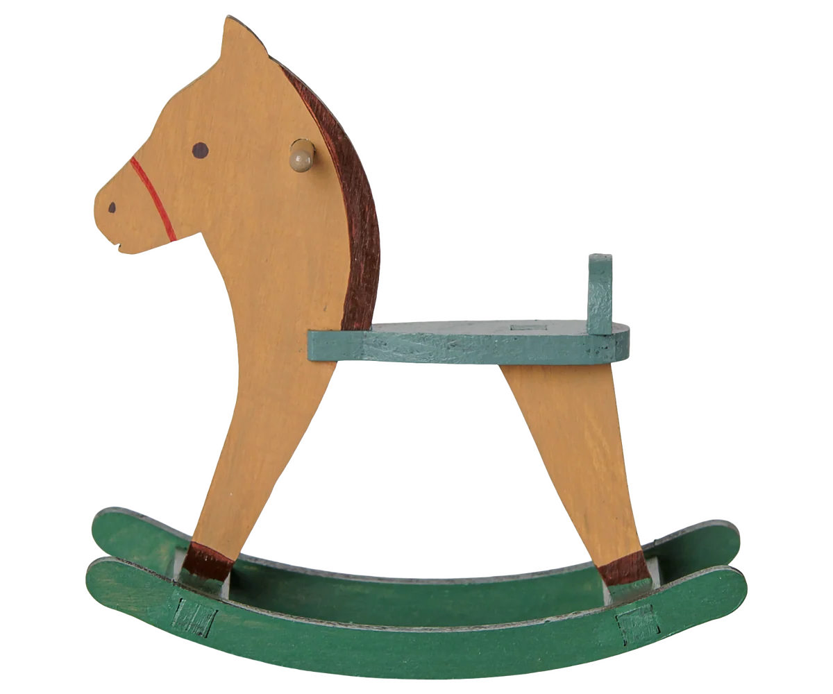 Mouse Rocking Horse - Light Brown