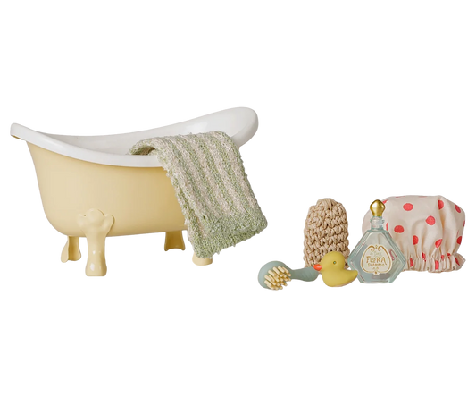 Mouse Bathtub Set - Yellow