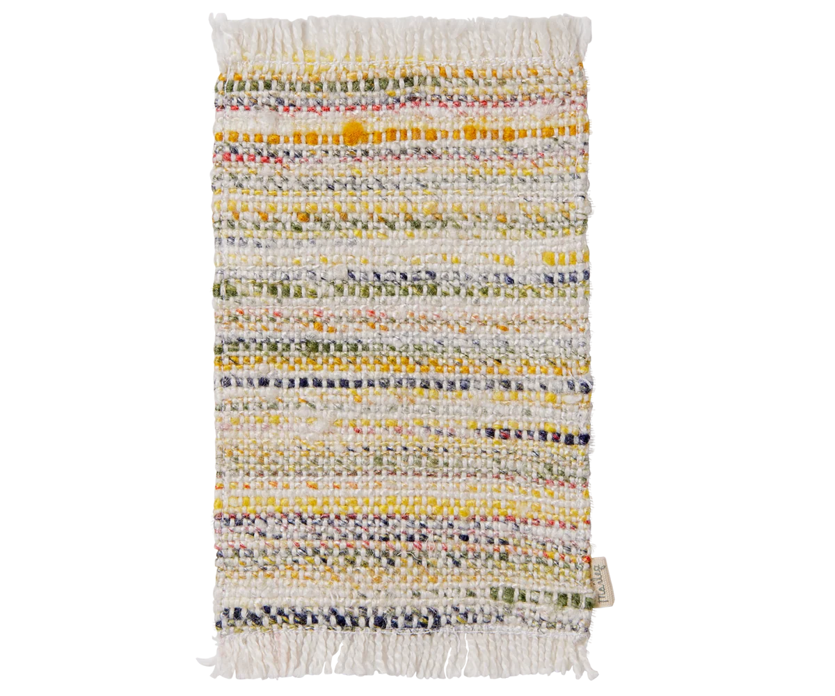 Small Mouse Rug - Multi Stripe