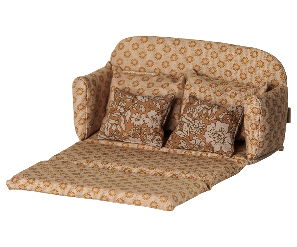 Large Mouse Sofa Bed - Ochre